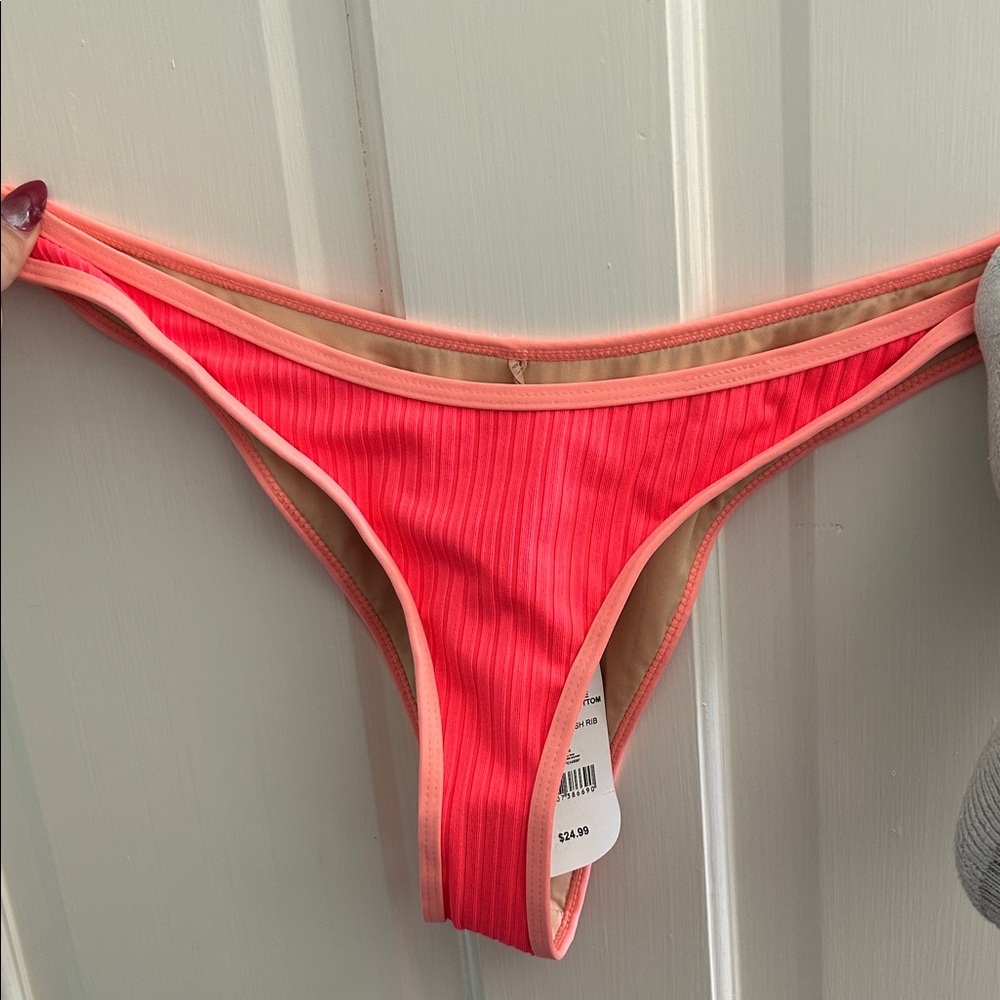 Cotton On Coral Bikini Bottom